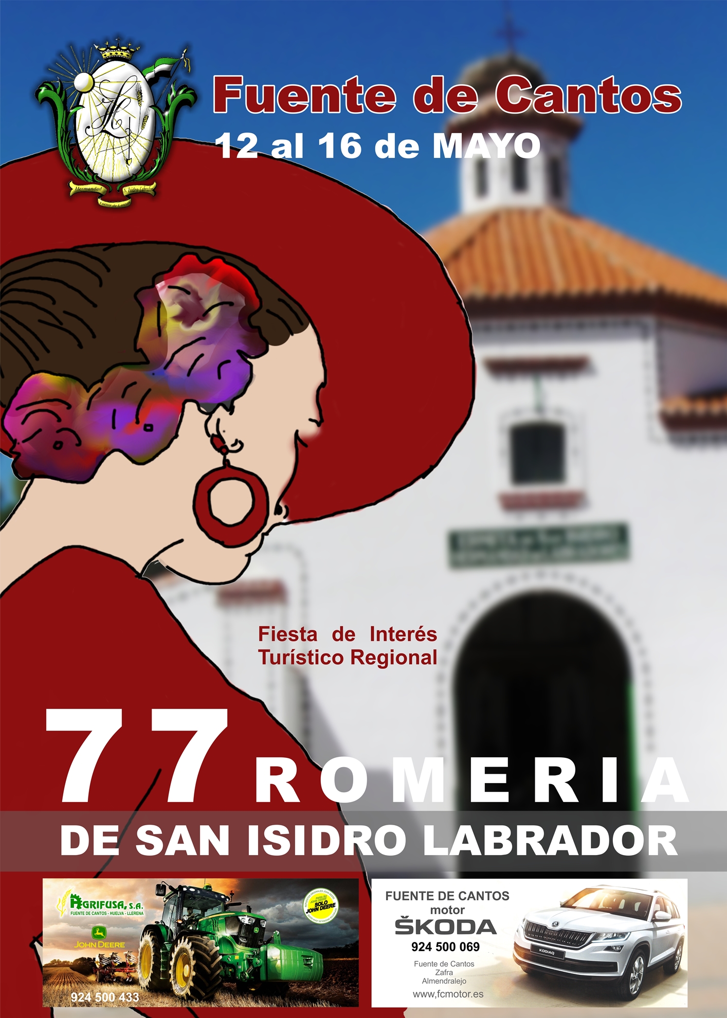 Romería de San Isidro 2017 Fuente de Cantos